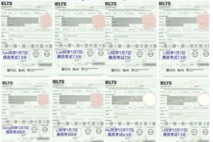 High-grade IELTS Results from our students